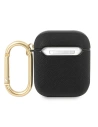 Hurtownia GSM - Etui Guess GUA2SASMK Apple AirPods cover czarny/black Saffiano Script Metal Collection - GUE1164BLK - {ean13} - Hurt