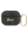 Guess GUAP4GSMK AirPods Pro cover gray 4G Script Metal Collection