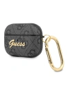 Hurtownia GSM - Etui Guess GUAP4GSMK Apple AirPods Pro kryt šedý/grey 4G Script Metal Collection - GUE1166GRY - {ean13} - Hurt