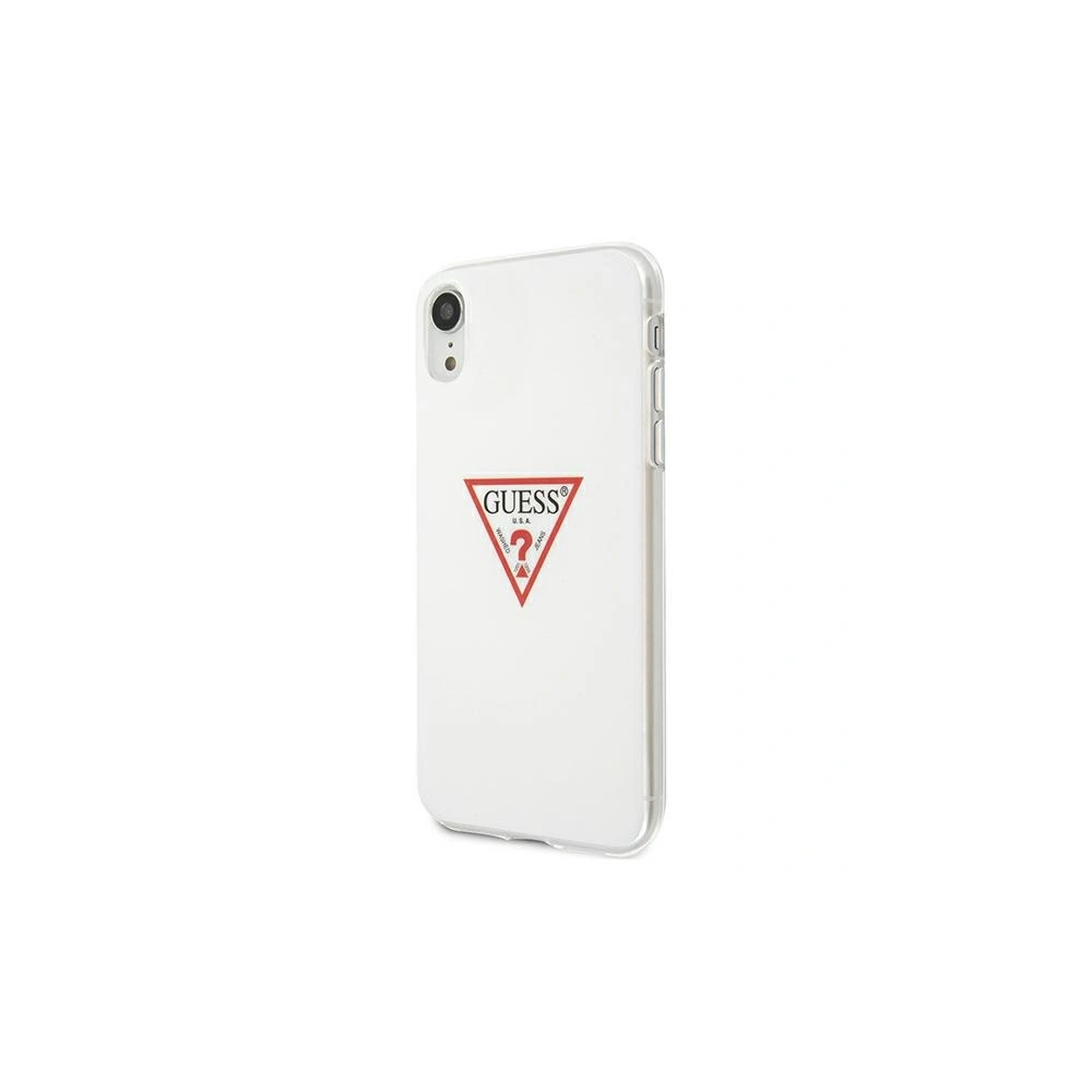 Hurtownia GSM - Etui Guess GUHCI61PCUCTLWH Apple iPhone XR bílý/white hardcase Triangle Collection - GUE1171WHT - {ean13} - Hurt