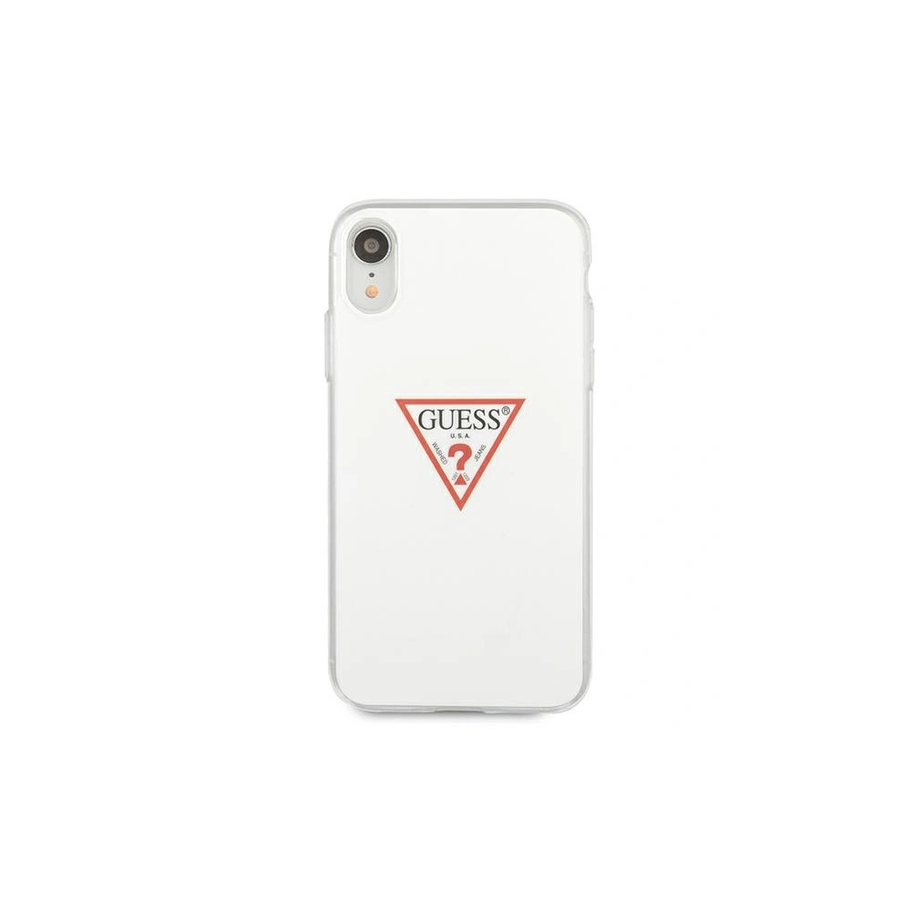 Hurtownia GSM - Etui Guess GUHCI61PCUCTLWH Apple iPhone XR bílý/white hardcase Triangle Collection - GUE1171WHT - {ean13} - Hurt