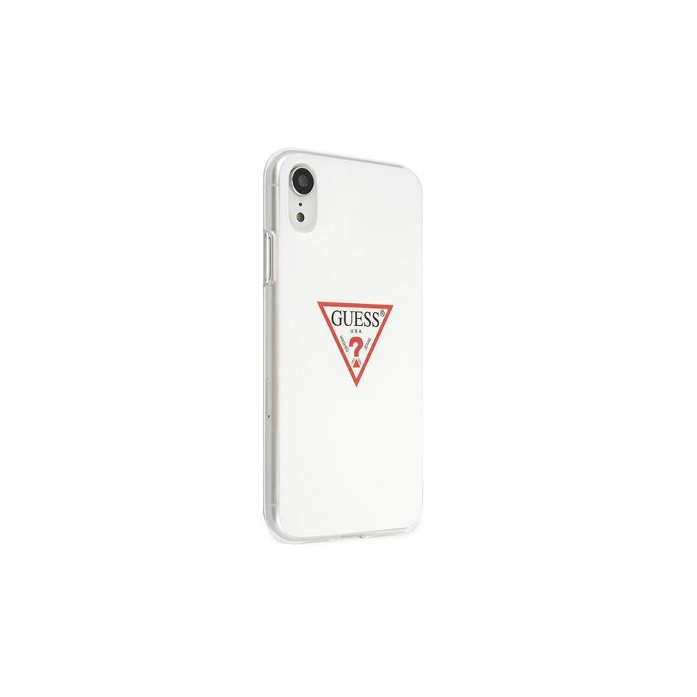 Hurtownia GSM - Etui Guess GUHCI61PCUCTLWH Apple iPhone XR bílý/white hardcase Triangle Collection - GUE1171WHT - {ean13} - Hurt