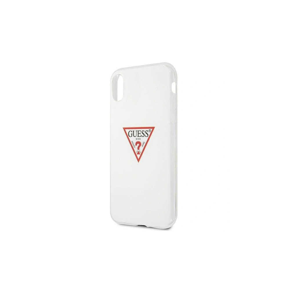 Hurtownia GSM - Etui Guess GUHCI61PCUCTLWH Apple iPhone XR bílý/white hardcase Triangle Collection - GUE1171WHT - {ean13} - Hurt