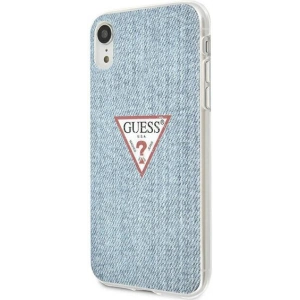 Hurtownia GSM - Etui Guess GUHCI61PCUJULLB Apple iPhone XR niebieski/light blue hardcase Jeans Collection - GUE1172BLU - {ean13} - Hurt