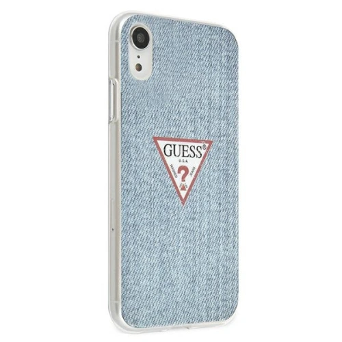 Etui Guess GUHCI61PCUJULLB Apple iPhone XR niebieski/light blue hardcase Jeans Collection