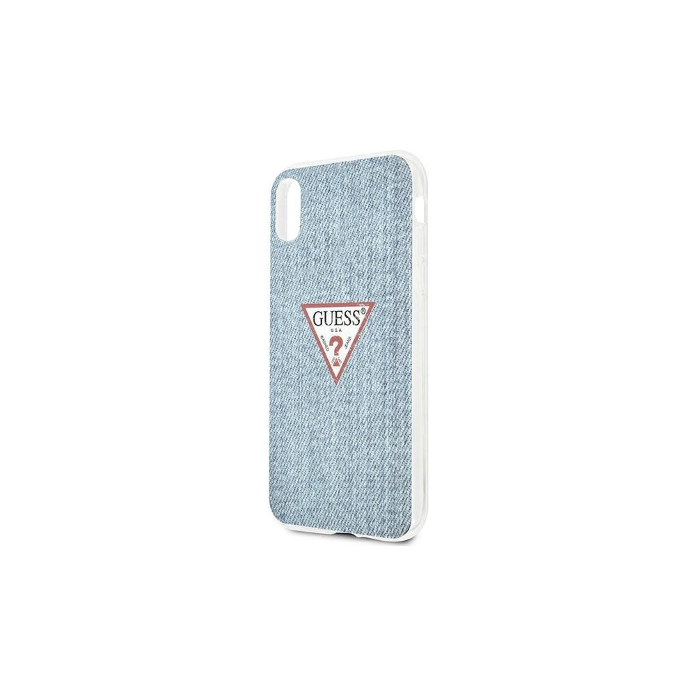 Hurtownia GSM - Etui Guess GUHCI61PCUJULLB Apple iPhone XR modré/light blue hardcase Jeans Collection - GUE1172BLU - {ean13} - Hurt