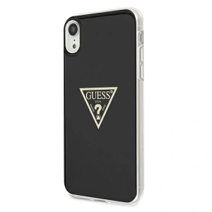 Hurtownia GSM - Etui Guess GUHCI61PCUMPTBK Apple iPhone XR czarny/black hardcase Metallic Collection - GUE1173BLK - {ean13} - Hurt