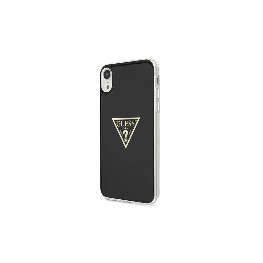 Hurtownia GSM - Etui Guess GUHCI61PCUMPTBK Apple iPhone XR czarny/black hardcase Metallic Collection - GUE1173BLK - {ean13} - Hurt