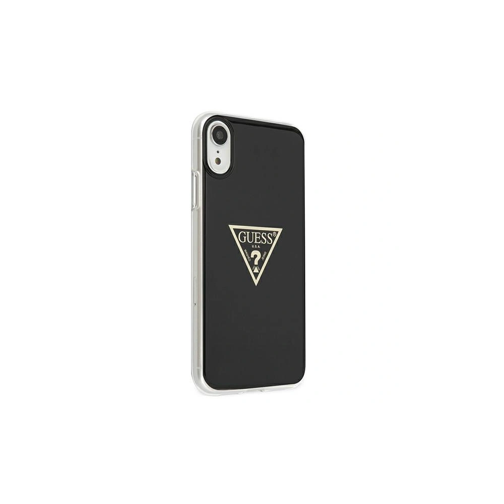 Hurtownia GSM - Etui Guess GUHCI61PCUMPTBK Apple iPhone XR czarny/black hardcase Metallic Collection - GUE1173BLK - {ean13} - Hurt