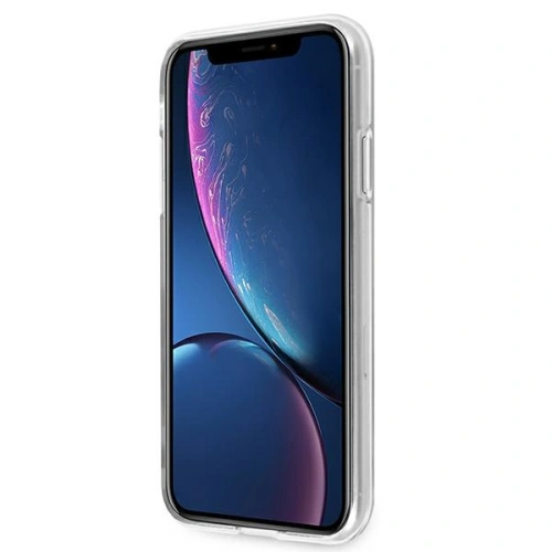 Etui Guess GUHCI61PCUMPTBK Apple iPhone XR czarny/black hardcase Metallic Collection