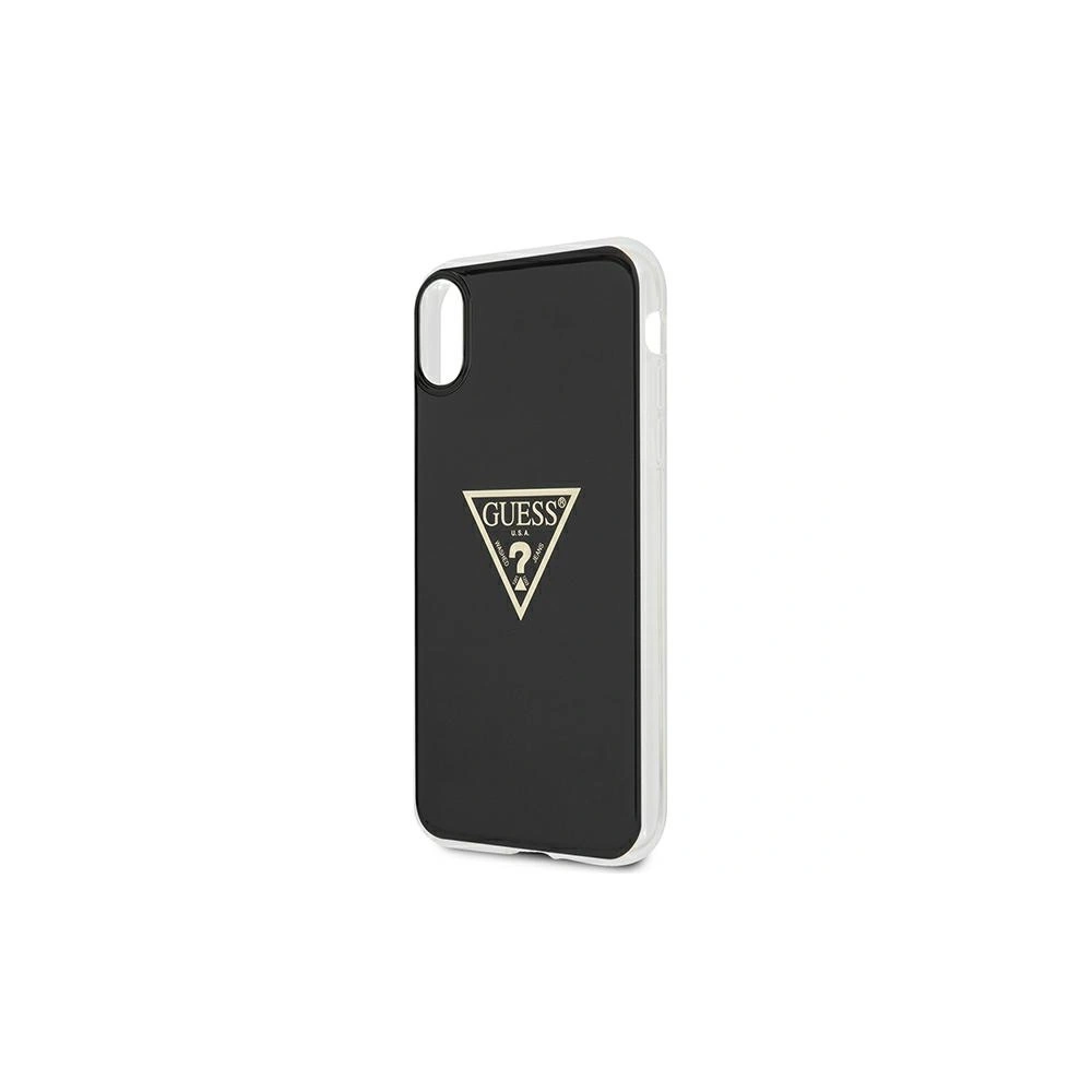 Hurtownia GSM - Etui Guess GUHCI61PCUMPTBK Apple iPhone XR czarny/black hardcase Metallic Collection - GUE1173BLK - {ean13} - Hurt