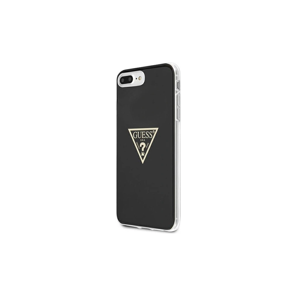Hurtownia GSM - Etui Guess GUHCI8LPCUMPTBK Apple iPhone 8 Plus/7 Plus černý/black hardcase Metallic Collection - GUE1174BLK - {ean13} - Hurt
