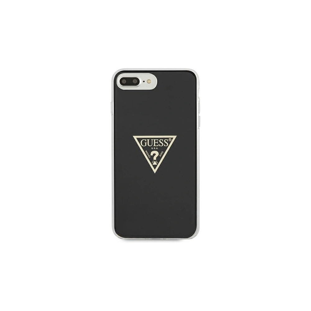 Hurtownia GSM - Etui Guess GUHCI8LPCUMPTBK Apple iPhone 8 Plus/7 Plus černý/black hardcase Metallic Collection - GUE1174BLK - {ean13} - Hurt