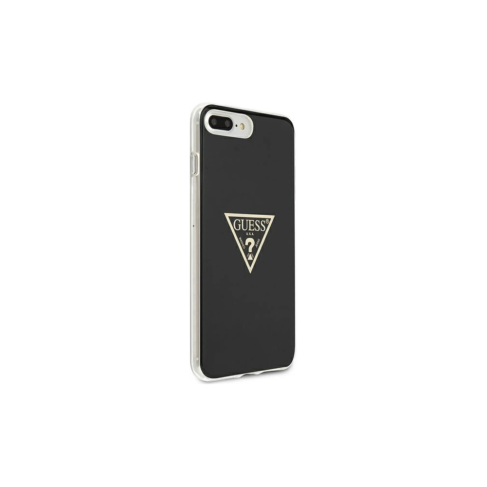 Hurtownia GSM - Etui Guess GUHCI8LPCUMPTBK Apple iPhone 8 Plus/7 Plus černý/black hardcase Metallic Collection - GUE1174BLK - {ean13} - Hurt