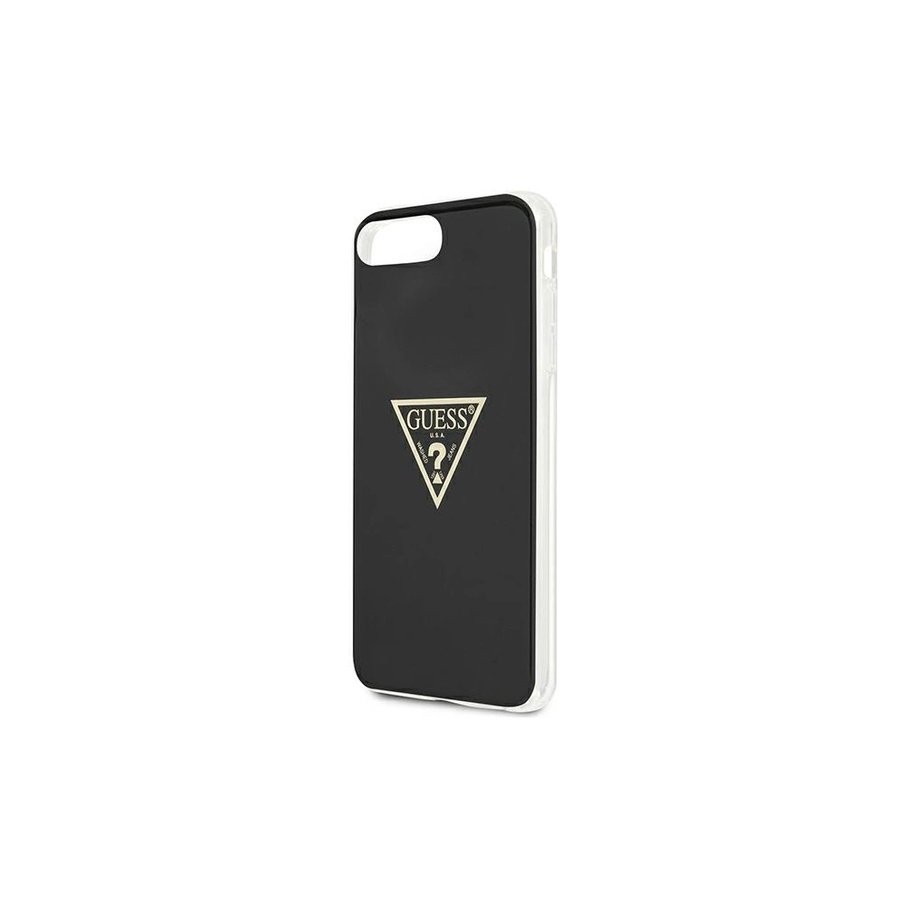 Hurtownia GSM - Etui Guess GUHCI8LPCUMPTBK Apple iPhone 8 Plus/7 Plus černý/black hardcase Metallic Collection - GUE1174BLK - {ean13} - Hurt