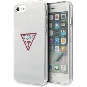Hurtownia GSM - Etui Guess GUHCI8PCUCTLWH Apple iPhone SE 2022/SE 2020/8/7 biały/white hardcase Triangle Collection - GUE1175WHT - {ean13} - Hurt