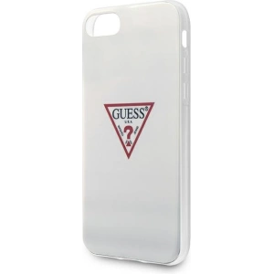 Hurtownia GSM - Etui Guess GUHCI8PCUCTLWH Apple iPhone SE 2022/SE 2020/8/7 biały/white hardcase Triangle Collection - GUE1175WHT - {ean13} - Hurt
