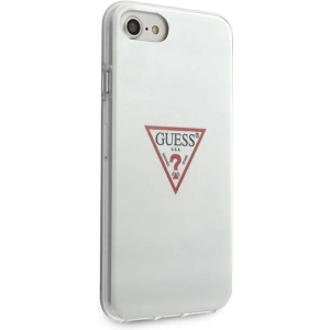 Hurtownia GSM - Etui Guess GUHCI8PCUCTLWH Apple iPhone SE 2022/SE 2020/8/7 biały/white hardcase Triangle Collection - GUE1175WHT - {ean13} - Hurt