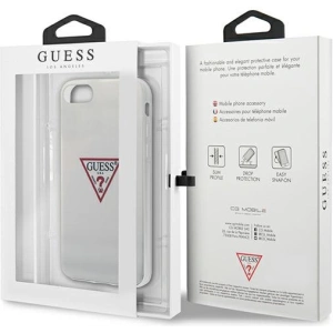 Hurtownia GSM - Etui Guess GUHCI8PCUCTLWH Apple iPhone SE 2022/SE 2020/8/7 biały/white hardcase Triangle Collection - GUE1175WHT - {ean13} - Hurt
