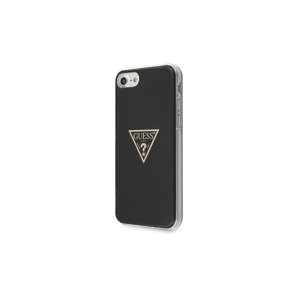 Hurtownia GSM - Etui Guess GUHCI8PCUMPTBK Apple iPhone SE 2022/SE 2020/8/7 černý/black hardcase Metallic Collection - GUE1176BLK - {ean13} - Hurt
