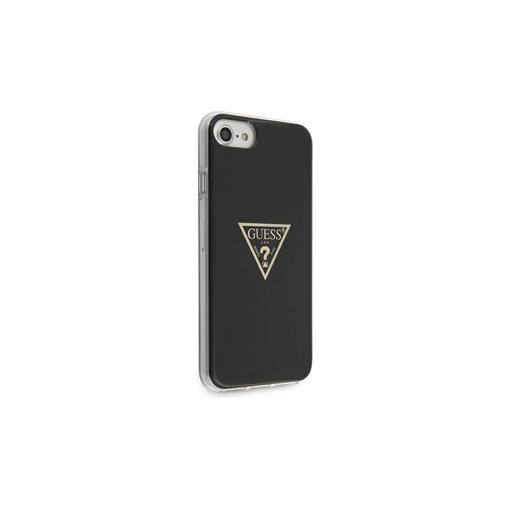 Hurtownia GSM - Etui Guess GUHCI8PCUMPTBK Apple iPhone SE 2022/SE 2020/8/7 černý/black hardcase Metallic Collection - GUE1176BLK - {ean13} - Hurt