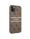 Etui Guess GUHCN584GDBR Apple iPhone 11 Pro brązowy/brown hardcase 4G Stripe