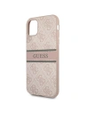 Etui Guess GUHCN614GDPI Apple iPhone 11 różowy/pink hardcase 4G Stripe