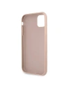 Etui Guess GUHCN614GDPI Apple iPhone 11 różowy/pink hardcase 4G Stripe