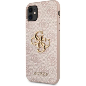 Hurtownia GSM - Etui Guess GUHCN614GMGPI Apple iPhone 11 różowy/pink hardcase 4G Big Metal Logo - GUE1179PNK - {ean13} - Hurt