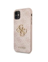Etui Guess GUHCN614GMGPI Apple iPhone 11 różowy/pink hardcase 4G Big Metal Logo