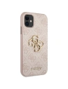 Guess GUHCN614GMGPI Apple iPhone 11 pink hardcase 4G Big Metal Logo