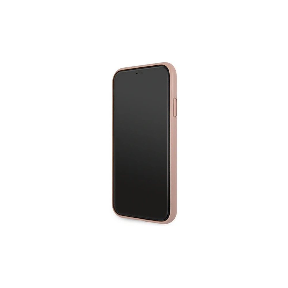 Etui Guess GUHCN614GMGPI Apple iPhone 11 różowy/pink hardcase 4G Big Metal Logo