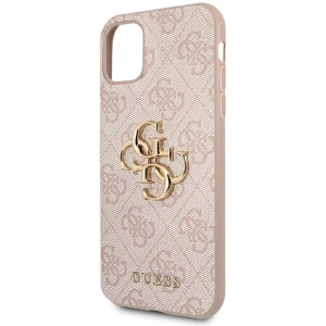 Hurtownia GSM - Etui Guess GUHCN614GMGPI Apple iPhone 11 różowy/pink hardcase 4G Big Metal Logo - GUE1179PNK - {ean13} - Hurt