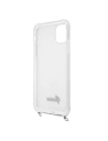 Hurtownia GSM - Guess Apple Case GUHCN61KC4GSSI iPhone 11 Transparentes Hartschalenetui 4G Silber Kette - GUE1180CL - {ean13} - Hurt
