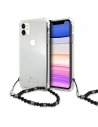 Etui Guess GUHCN61KPSBK Apple iPhone 11 Transparent hardcase Black Pearl