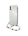 Hurtownia GSM - Etui Guess GUHCN61KPSWH Apple iPhone 11 Transparent hardcase White Pearl - GUE1182CL - {ean13} - Hurt