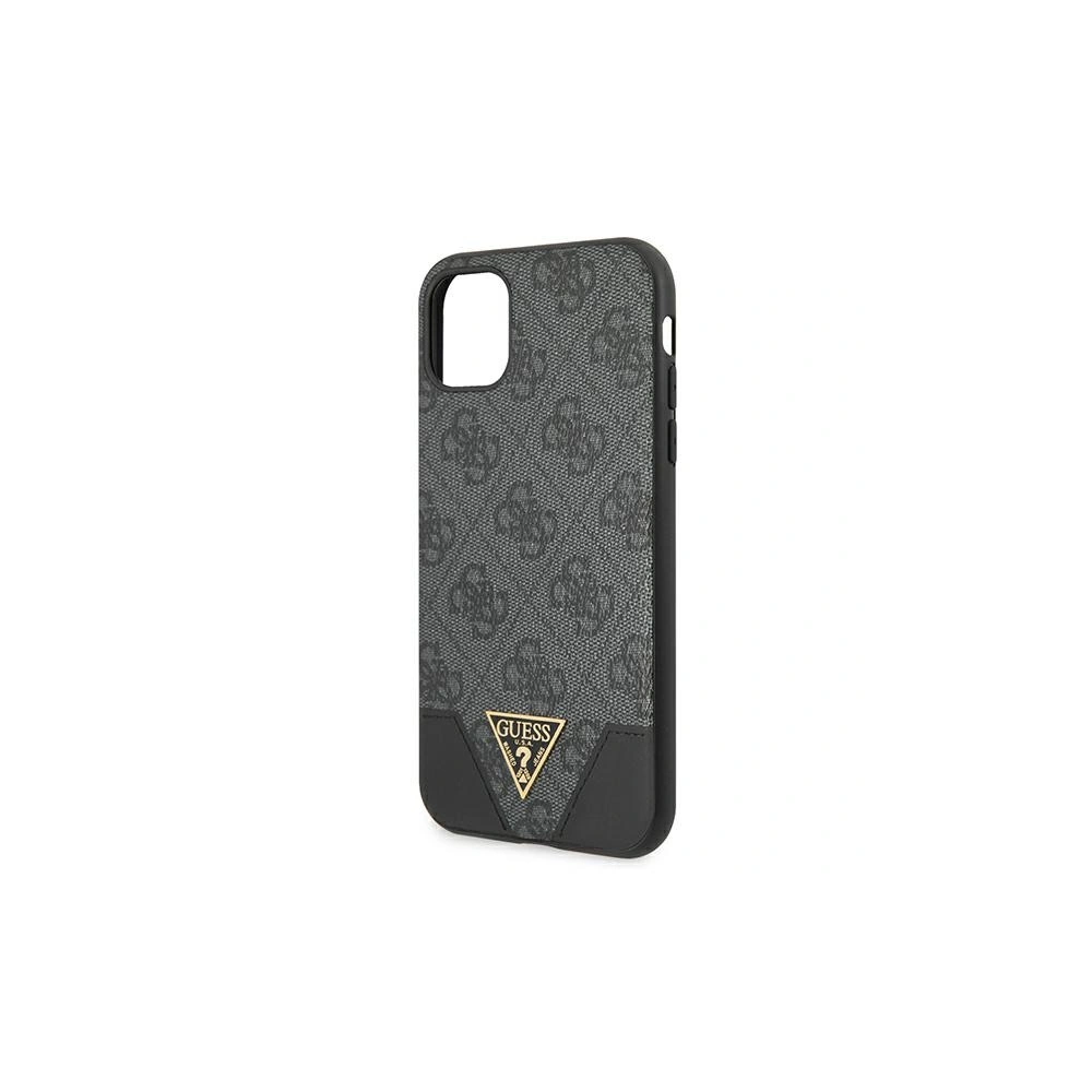 Hurtownia GSM - Etui Guess GUHCN61PU4GHBK Apple iPhone 11 szary/grey hardcase 4G Triangle Collection - GUE1184GRY - {ean13} - Hurt