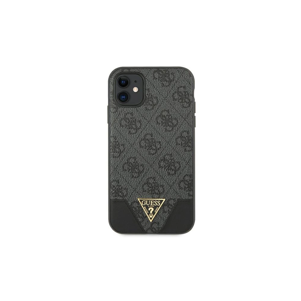 Hurtownia GSM - Etui Guess GUHCN61PU4GHBK Apple iPhone 11 szary/grey hardcase 4G Triangle Collection - GUE1184GRY - {ean13} - Hurt