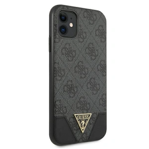 Hurtownia GSM - Etui Guess GUHCN61PU4GHBK Apple iPhone 11 szary/grey hardcase 4G Triangle Collection - GUE1184GRY - {ean13} - Hurt