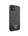 Hurtownia GSM - Etui Guess GUHCN61PU4GHBK Apple iPhone 11 szary/grey hardcase 4G Triangle Collection - GUE1184GRY - {ean13} - Hurt
