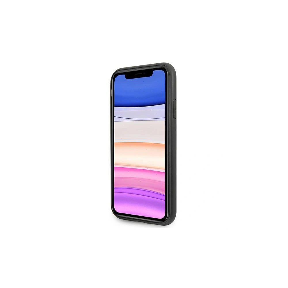 Hurtownia GSM - Etui Guess GUHCN61PU4GHBK Apple iPhone 11 szary/grey hardcase 4G Triangle Collection - GUE1184GRY - {ean13} - Hurt