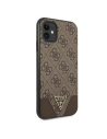 Hurtownia GSM - Etui Guess GUHCN61PU4GHBR Apple iPhone 11 brązowy/brown hardcase 4G Triangle Collection - GUE1185BR - {ean13} - Hurt