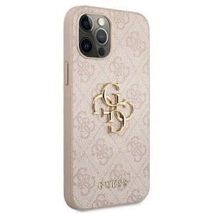 Hurtownia GSM - Etui Guess GUHCP12L4GMGPI Apple iPhone 12 Pro Max růžový/pink hardcase 4G Big Metal Logo - GUE1188PNK - {ean13} - Hurt