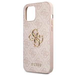Hurtownia GSM - Etui Guess GUHCP12L4GMGPI Apple iPhone 12 Pro Max růžový/pink hardcase 4G Big Metal Logo - GUE1188PNK - {ean13} - Hurt