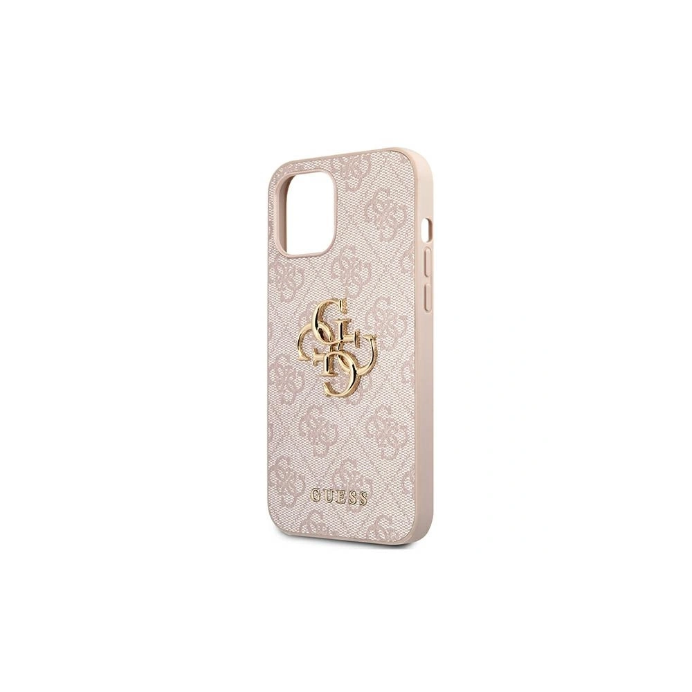 Hurtownia GSM - Etui Guess GUHCP12L4GMGPI Apple iPhone 12 Pro Max růžový/pink hardcase 4G Big Metal Logo - GUE1188PNK - {ean13} - Hurt