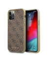 Etui Guess GUHCP12LG4GB Apple iPhone 12 Pro Max hnědá/brown tvrdý obal 4G Collection