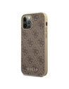 Wholesale Guess GUHCP12LG4GB Apple iPhone 12 Pro Max brown hard case 4G Collection - GUE1189BR - {ean13} - Hurt
