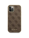 Wholesale Guess GUHCP12LG4GB Apple iPhone 12 Pro Max brown hard case 4G Collection - GUE1189BR - {ean13} - Hurt