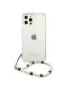Hurtownia GSM - Etui Guess GUHCP12LKPSWH Apple iPhone 12 Pro Max Transparent hardcase White Pearl - GUE1190CL - {ean13} - Hurt