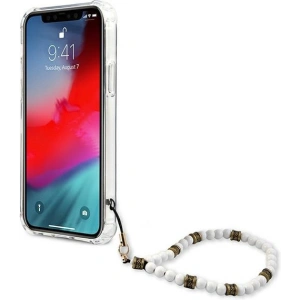 Hurtownia GSM - Etui Guess GUHCP12LKPSWH Apple iPhone 12 Pro Max průhledný tvrdý obal Bílá perla - GUE1190CL - {ean13} - Hurt
